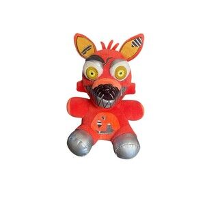 FUNKO Nightmare Foxy Red 8" Plush 2016 Five Nights at Freddys FNAF Authentic